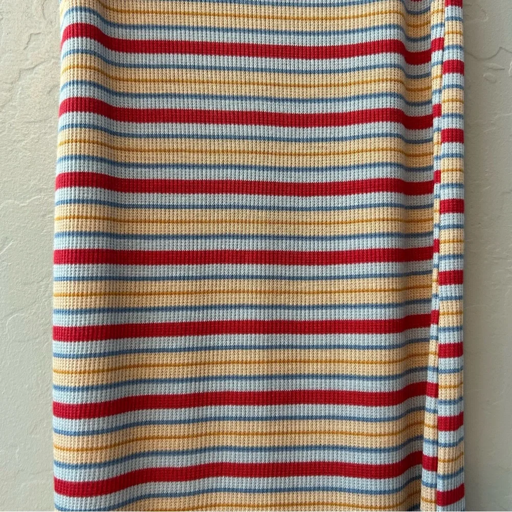 Cozys striped ribbed